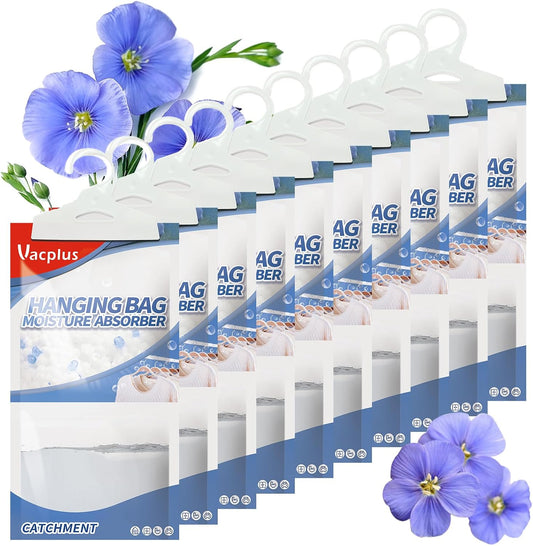 Vacplus Moisture Absorber, 9.8 OZ Hanging, Strong Absorption, Linen Scent