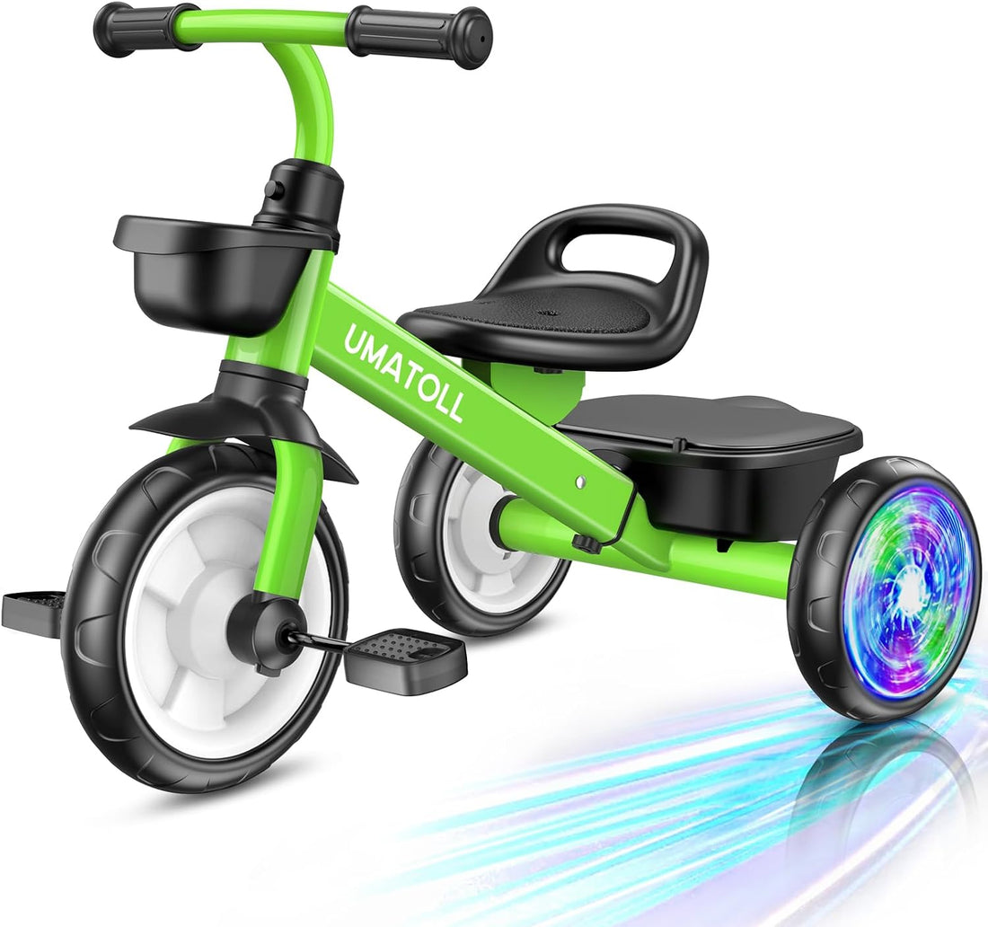 Umatoll Tricycle for Toddlers 2-5 Year Old, Birthday Gift for Boy Girl 2-4