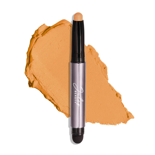 Julep Eyeshadow 101 Crème-to-Powder Waterproof Eyeshadow Stick – Marigold Matte – Long-Lasting, Crease-Proof, Warm Golden