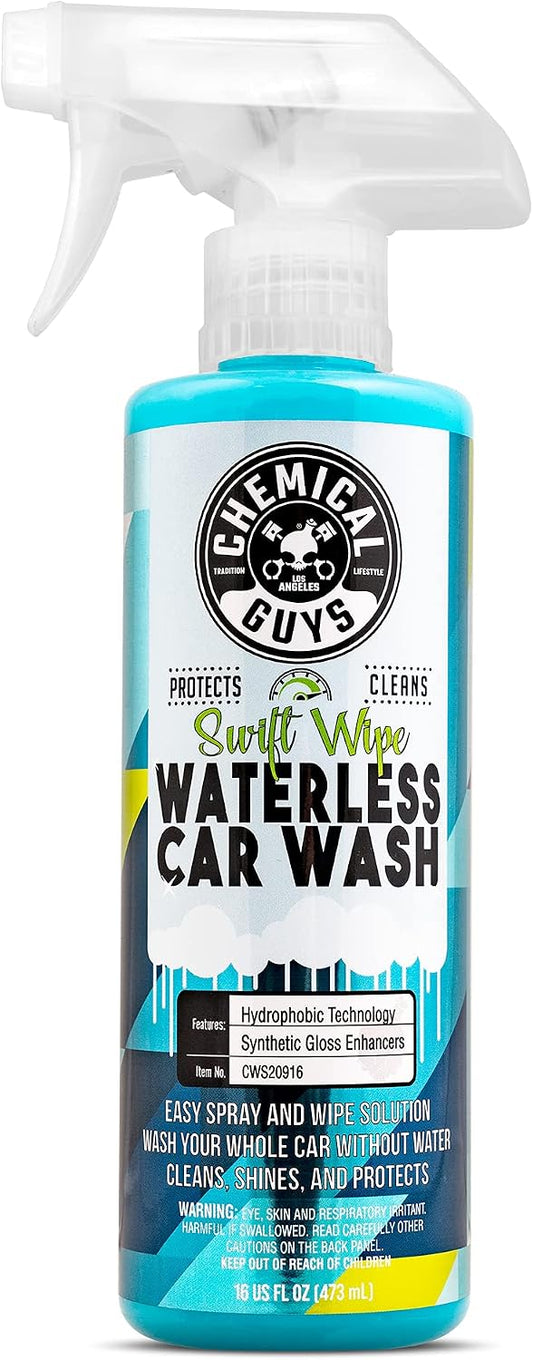 Chemical Guys, Swift Wipe Waterless Car Wash Spray, High Lubrication, 16 oz
