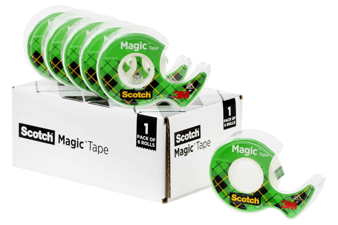 Scotch Magic Tape Invisible Home Office Supplies