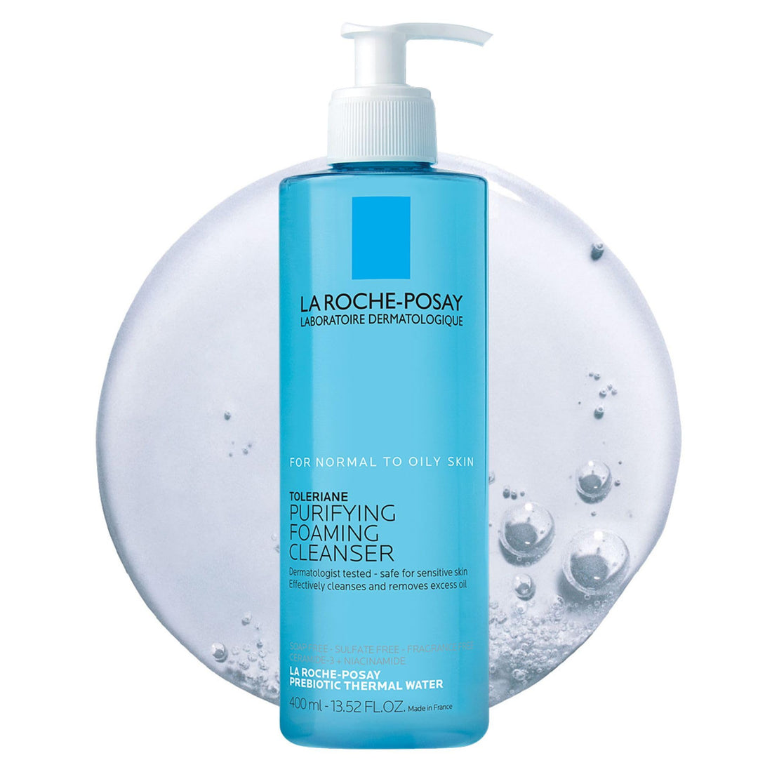 La Roche-Posay Toleriane Purifying Foaming Facial Cleanser, Oil Free Face Wash for Oily Skin with Niacinamide, Pore Cleanser Won’t Dry Out Skin, Unscented - PCTechSupply.com