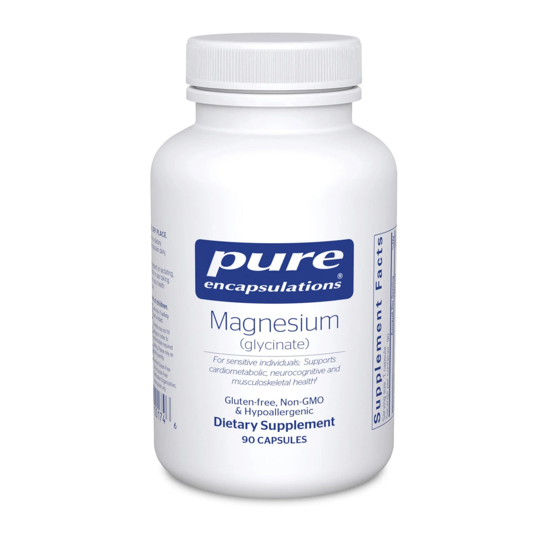 Pure Encapsulations Magnesium (Glycinate) - Supplement to Support Stress Relief, Sleep, Heart Health, Nerves, Muscles, and