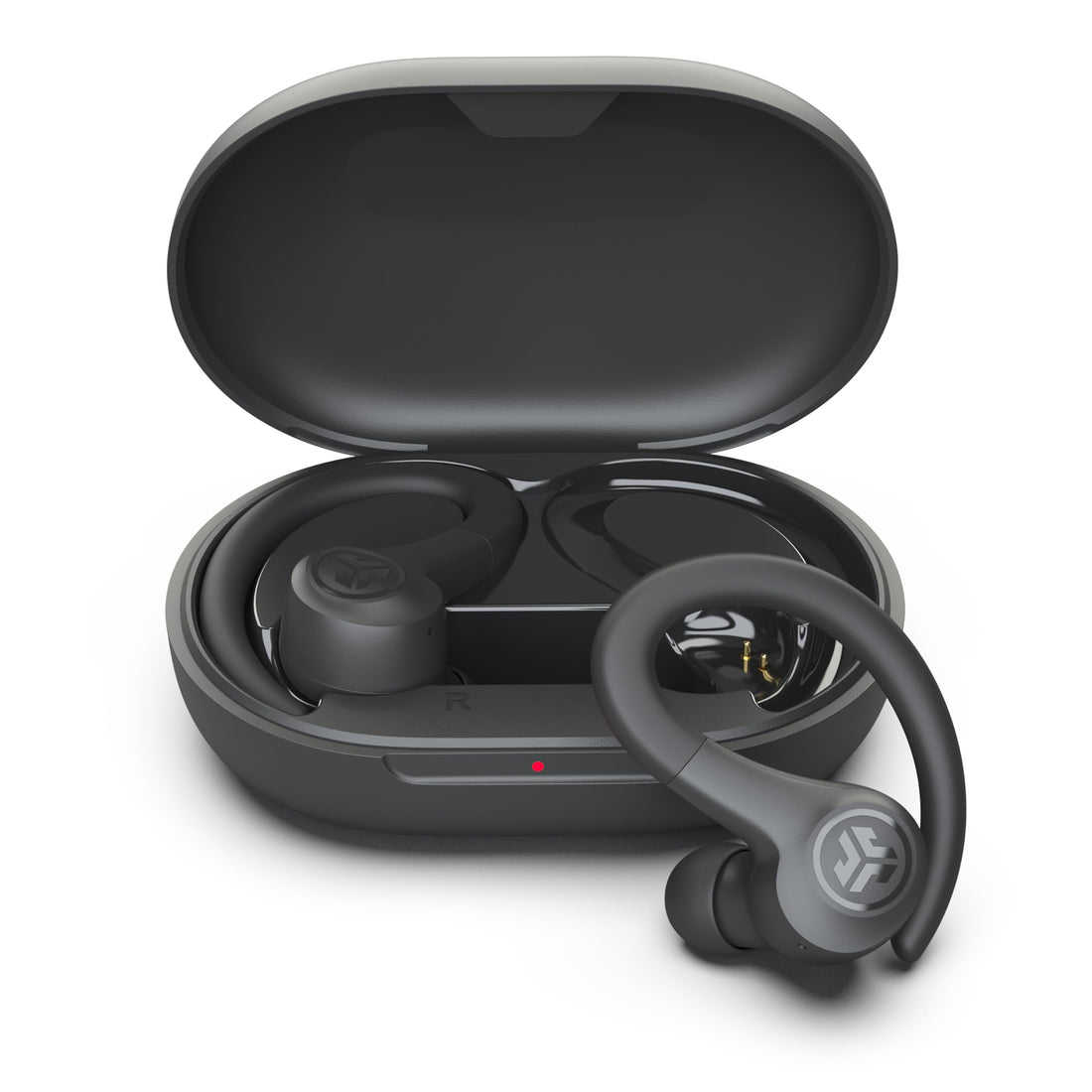 JLab Go Sport+ Wireless Workout Earbuds Featuring C3 Clear Calling, Secure Earhook Sport Design, 32+ Hour Bluetooth