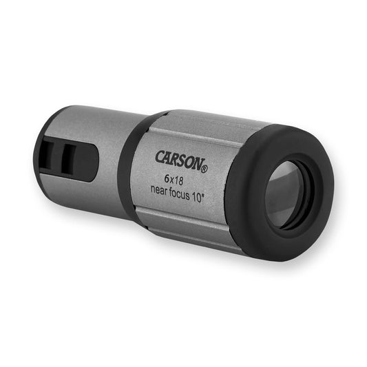 Carson CloseUp 6x18mm Close-Focus Monocular (CF-618) - PCTechSupply.com