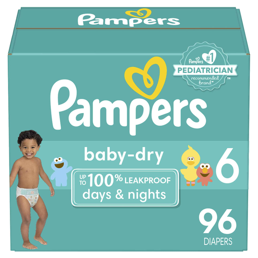 Pampers Baby Dry Diaper Size 6 96 ct Old