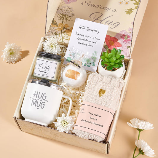 Sympathy Gift Baskets Sympathy Gifts for Loss of Loved One Dad Mom Husband Sister Friend Bereavement Gifts Condolences Gift