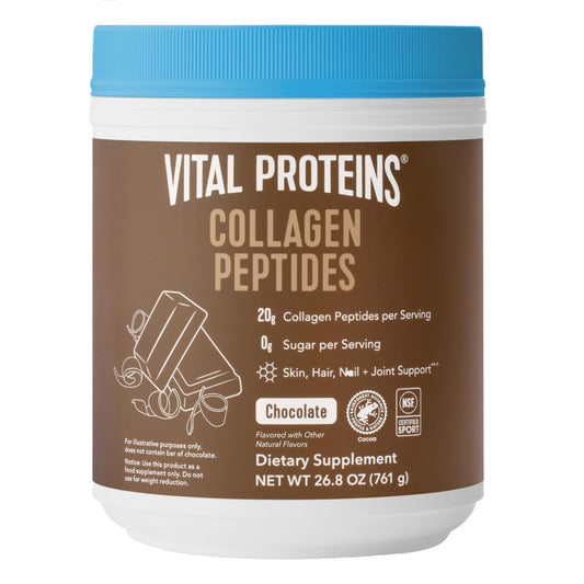 Vital Proteins Grass Fed Collagen Powder Supplement (Type I, III) for Skin Hair Nail Joint - Hydrolyzed Collagen - Dairy and