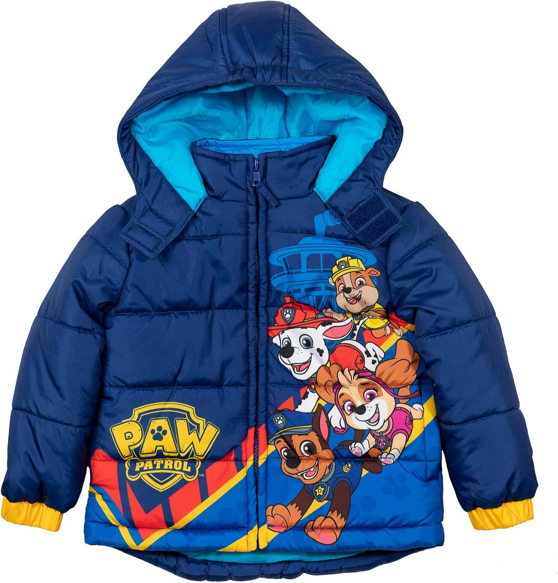 Paw Patrol Boys' Hooded Puffer Jacket Toddler to Big Kid