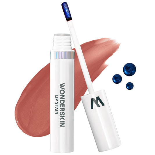 Wonderskin Wonder Blading Lip Stain Peel Off Masque - Long Lasting, Waterproof and Transfer Proof Nude Lip Tint, Matte