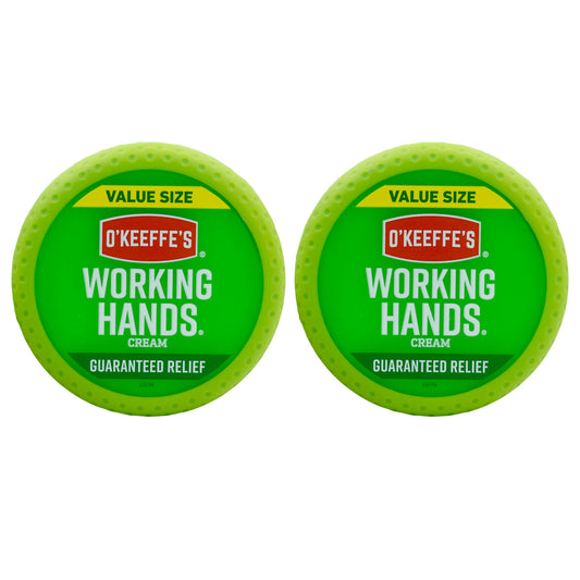 O'Keeffe's Working Hands Hand Cream; For Extremely Dry; Cracked Hands; 6.8 oz Jar (Value Size; Pack of 2) - PCTechSupply.com
