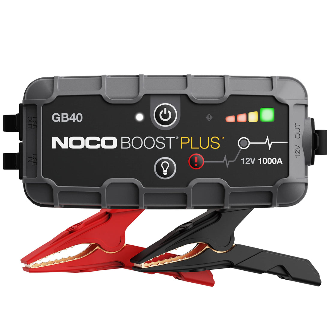 NOCO Boost Plus GB40 1000A UltraSafe Car Battery Jump Starter, 12V Jump Starter Battery Pack, Battery Booster, Jump Box, Portable Charger and Jumper Cables for 6.0L Gasoline and 3.0L Diesel Engines - PCTechSupply.com