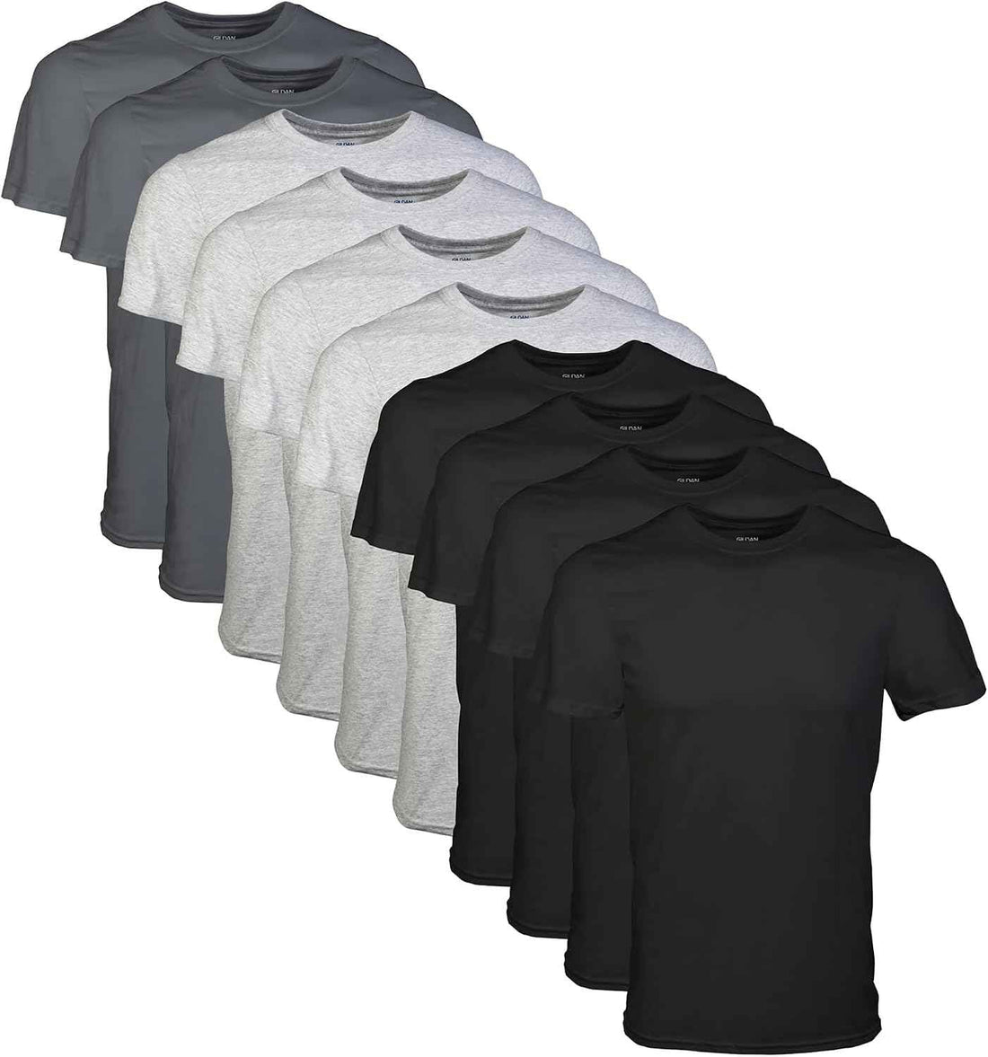 Gildan Men's Crew T-Shirts, Multipack, Style G1100