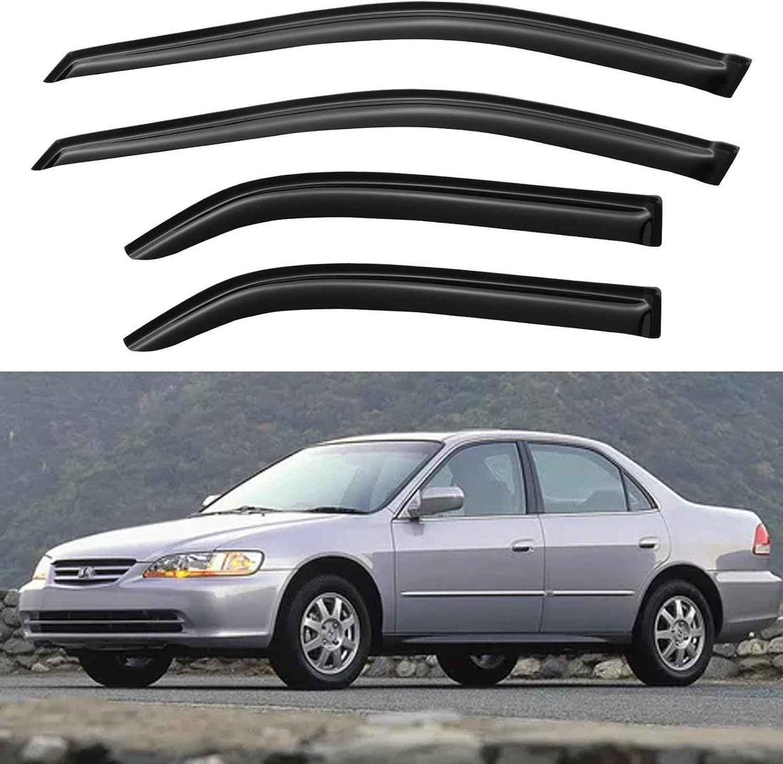 Window Visors Rain Guards for 1998 1999 2000 2001 2002 Honda Accord Sedan