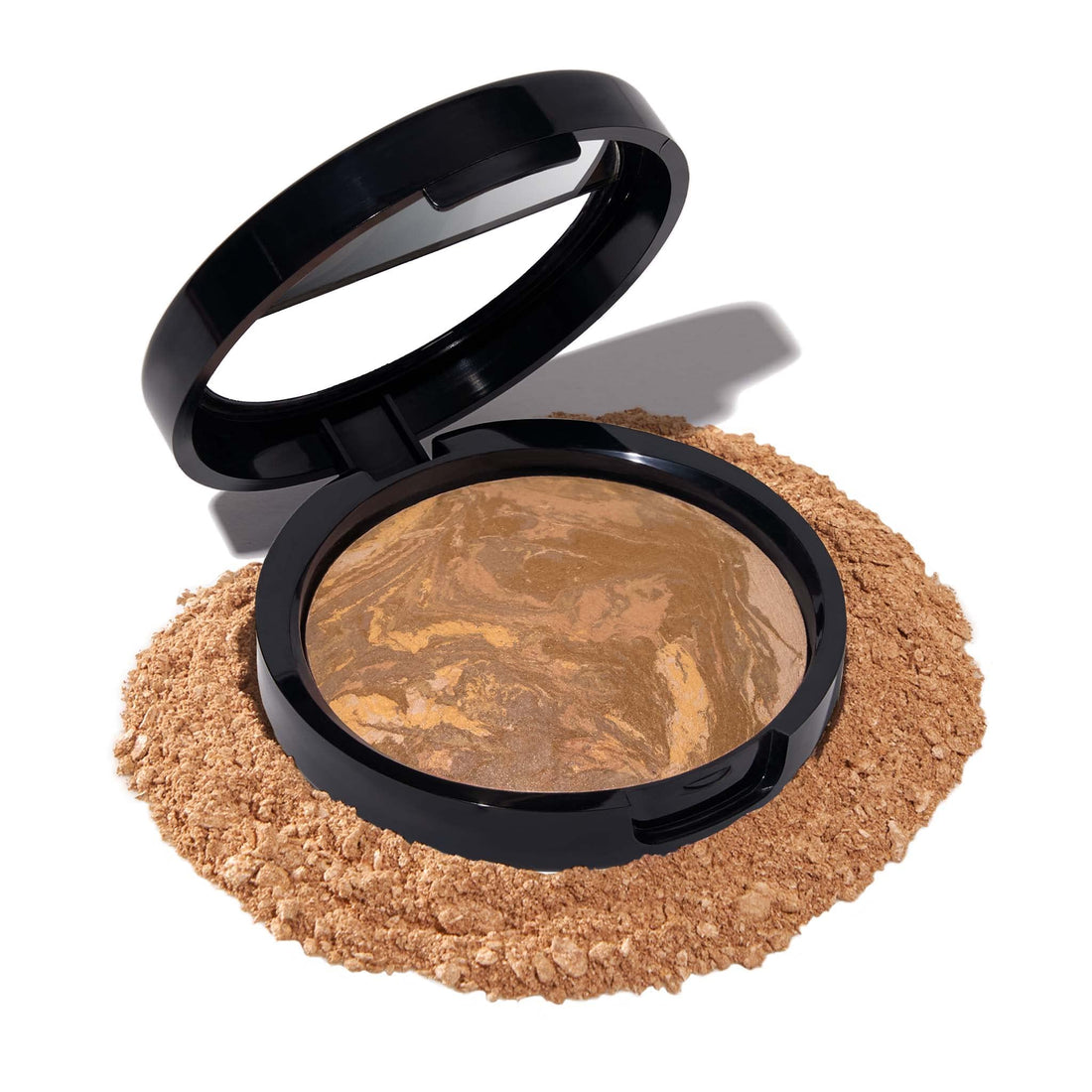LAURA GELLER NEW YORK Award-Winning Baked Balance-n-Brighten Color Correcting Powder Foundation - Sand - Buildable Light to Medium Coverage - Demi-Matte Natural Finish - PCTechSupply.com