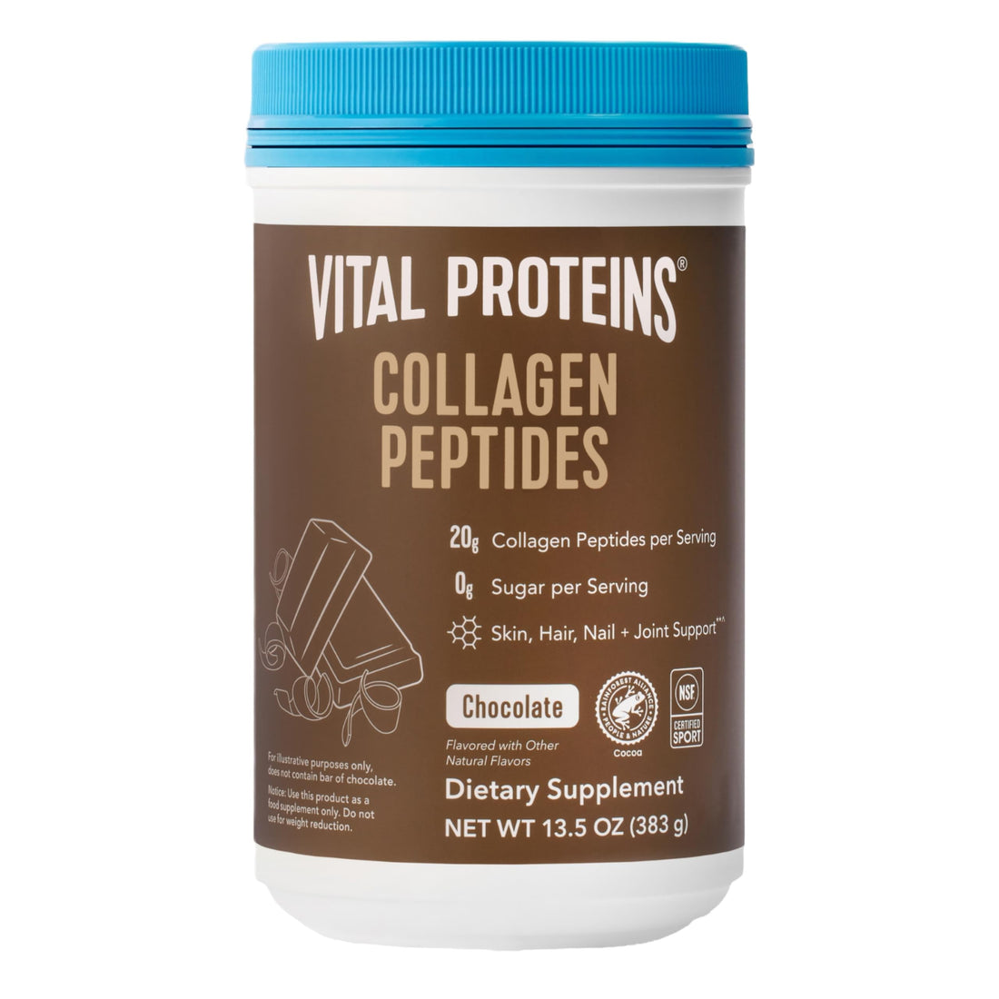 Vital Proteins Grass Fed Collagen Peptides Powder, Promotes Hair, Nail, Skin, Bone and Joint Health - Hydrolyzed Collagen -