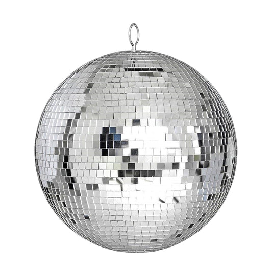 Alytimes Mirror Disco Ball - 8-Inch Cool and Fun Silver Hanging Party Disco Ball –Big Party Decorations, Party Design - PCTechSupply.com