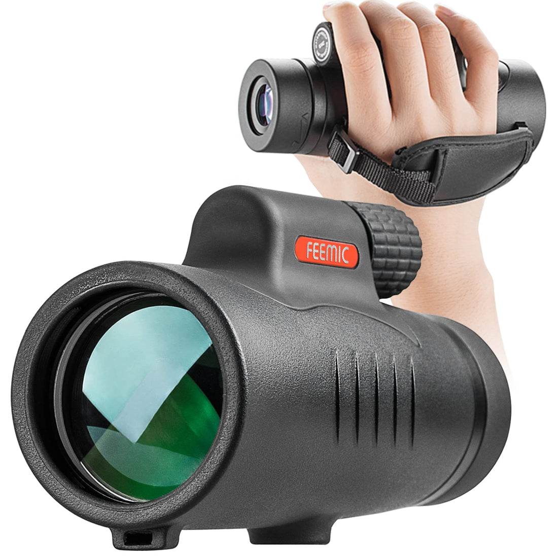 Monocular Telescope High Power 8x42 Monoculars Scope Compact Waterproof Fogproof Shockproof with Hand Strap for Adults Kids Bird Watching Hunting Camping Hiking Travling Wildlife Secenery - PCTechSupply.com