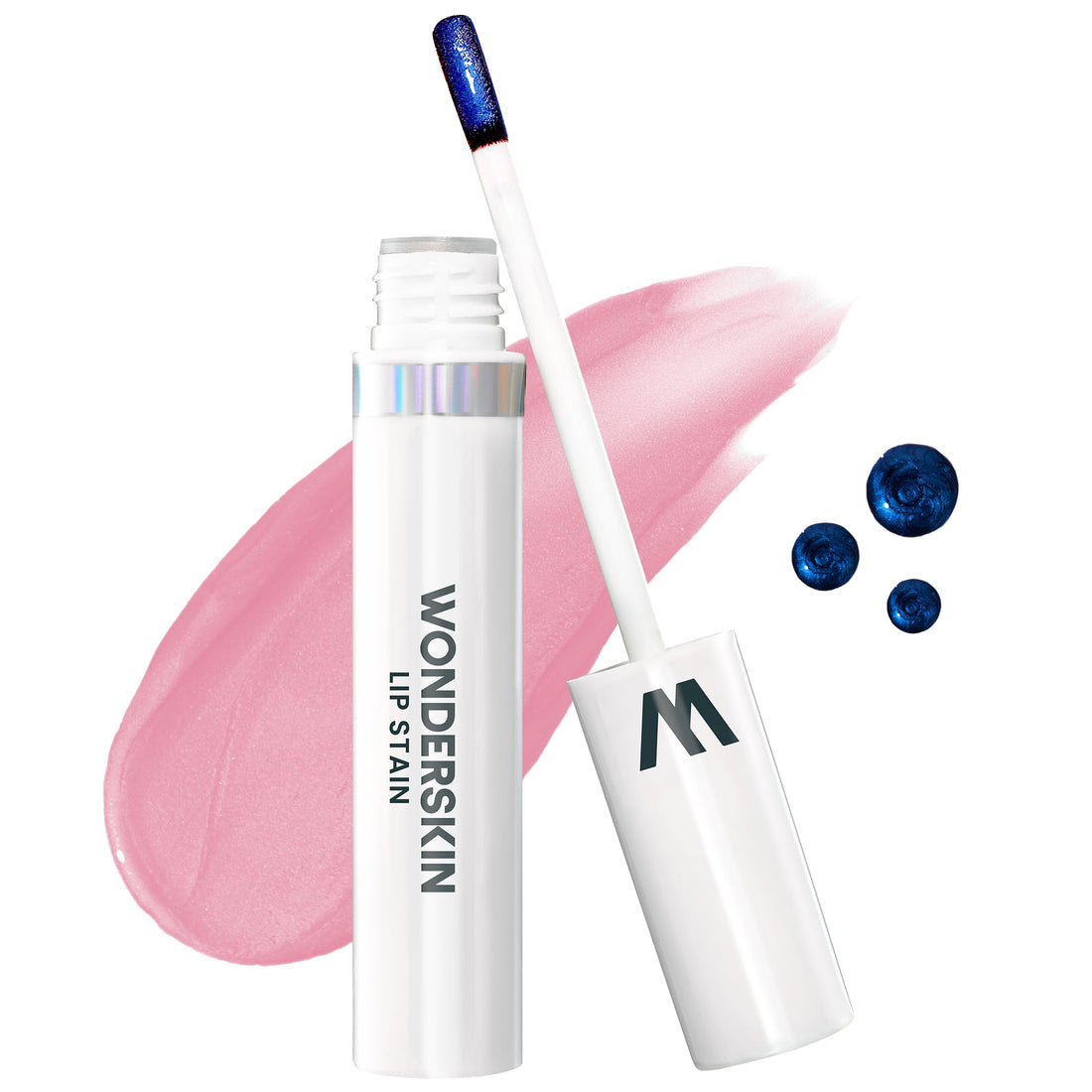 Wonderskin Wonder Blading Lip Stain Peel Off Masque - Long Lasting, Waterproof and Transfer Proof Pink Lip Tint, Matte