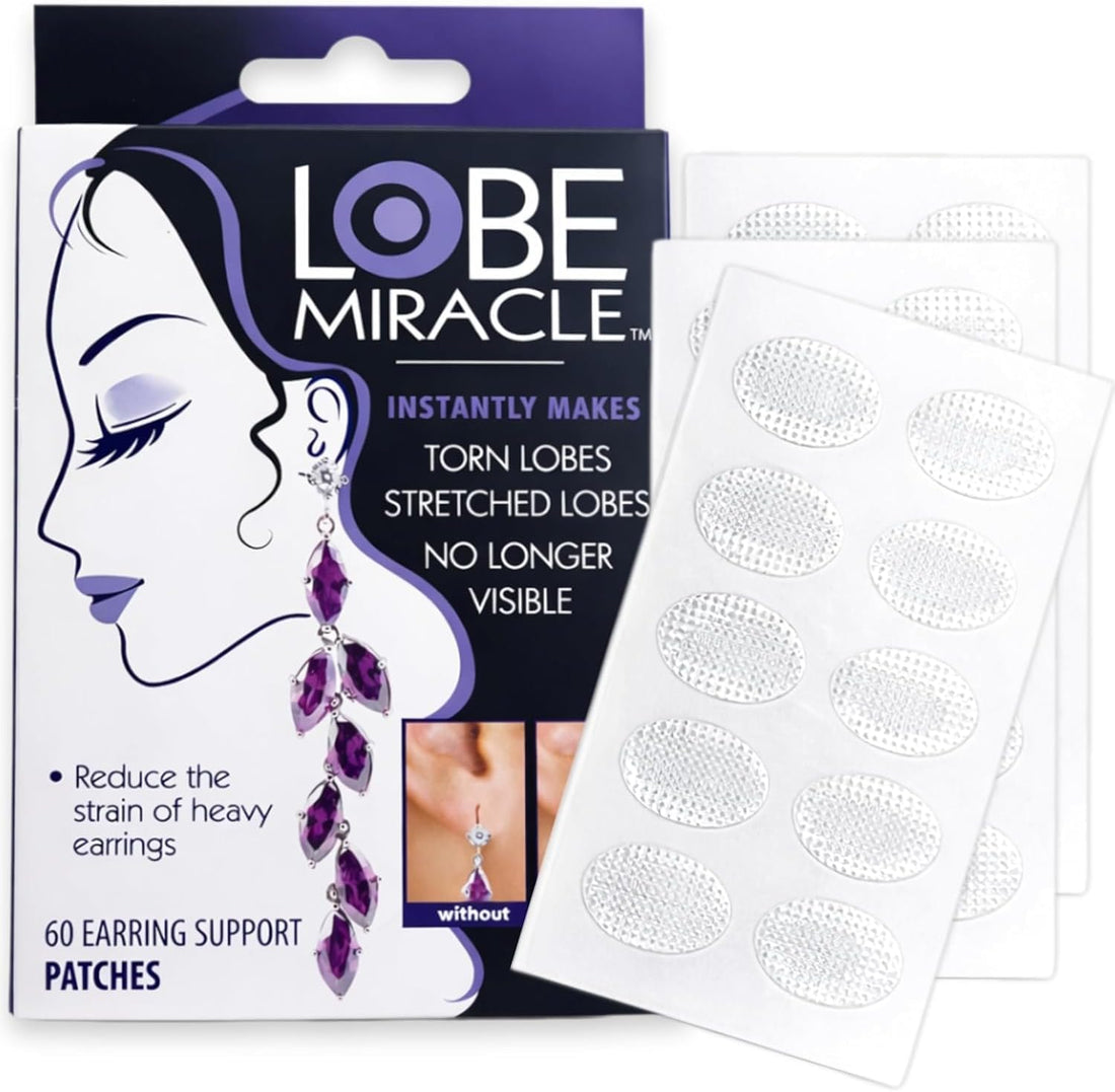 Lobe Miracle - Clear Earring Support Patches