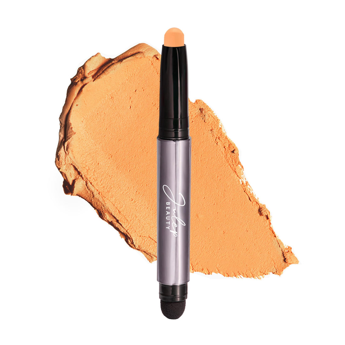 Julep Eyeshadow 101 Crème-to-Powder Waterproof Eyeshadow Stick – Cantalope Matte – Long-Lasting, Crease-Proof, Warm Light