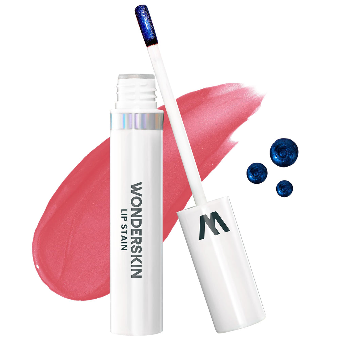 Wonderskin Wonder Blading Lip Stain Peel Off Masque - Long Lasting, Waterproof and Transfer Proof Pink Lip Tint, Matte