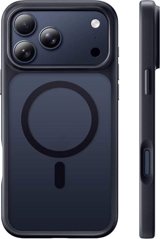 Stronger Magnetic & Translucent for iPhone 17 Pro Case Black