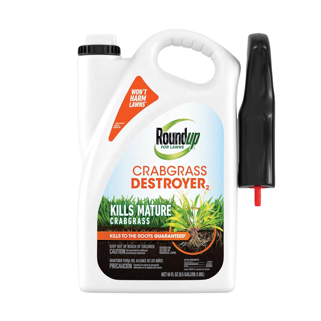 Roundup for Lawns Crabgrass Destroyer2, 64 fl. oz.