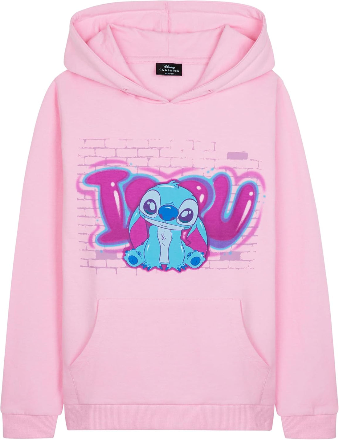 Disney Girls Hoodie - Soft Hooded Sweatshirt for Kids and Teenagers