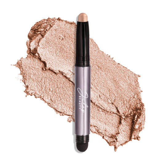 Julep Eyeshadow 101 Crème-to-Powder Waterproof Eyeshadow Stick – Champagne Shimmer – Long-Lasting, Crease-Proof, Medium Golden-Beige Shimmer Cream Eyeshadow with Built-in Smudger - PCTechSupply.com