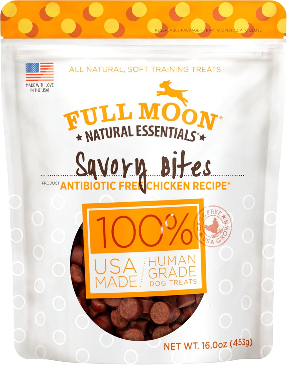 Full Moon® Essential Chicken Savory Bites Dog Treats 16 oz