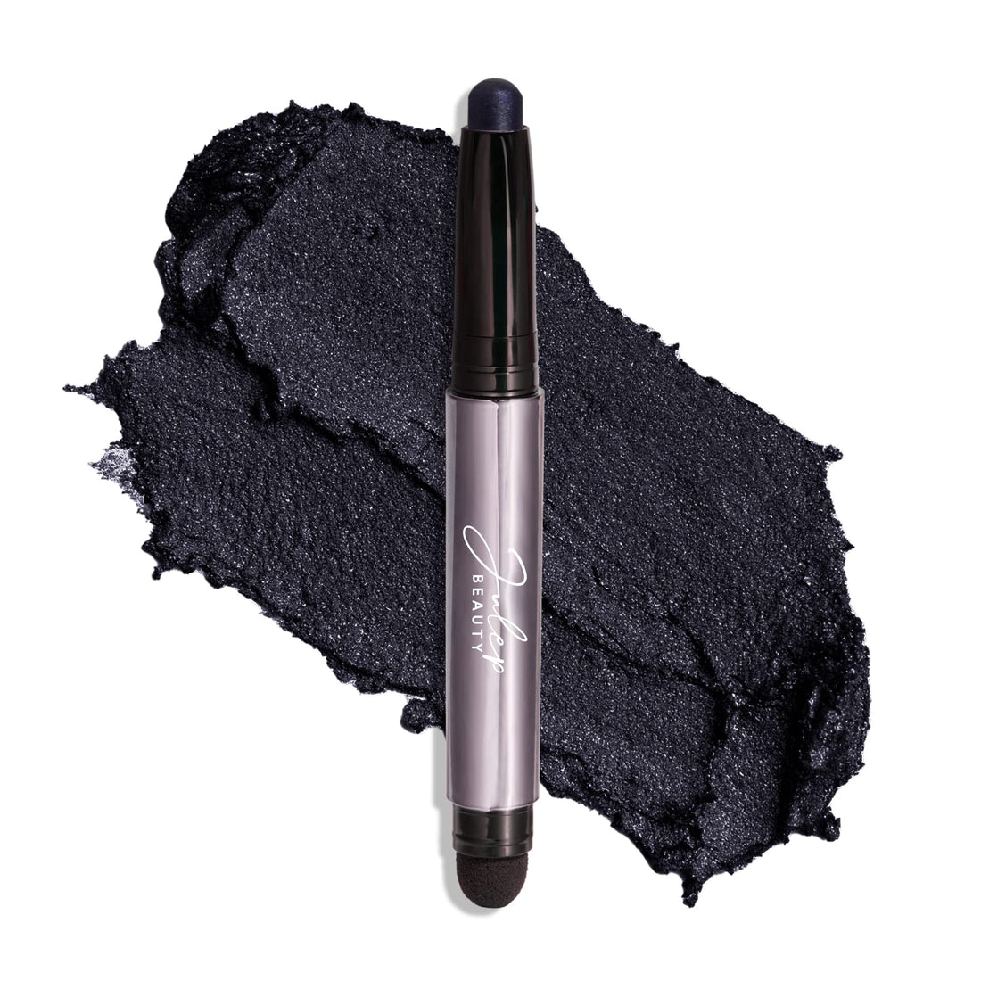 Julep Eyeshadow 101 Crème-to-Powder Waterproof Eyeshadow Stick – Midnight Blue Shimmer – Long-Lasting, Crease-Proof, Deep Navy Blue Cream Eyeshadow with Built-in Smudger - PCTechSupply.com