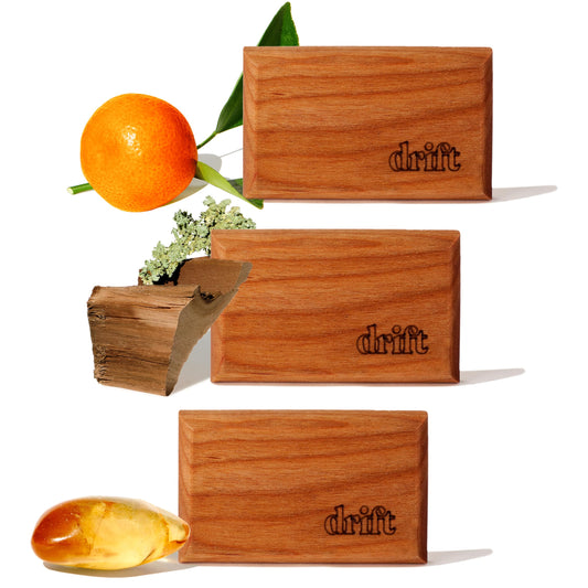 Drift Car Air Freshener - Wood Air Freshener - Car Odor Eliminator - Scent Variety Pack Refill - NO CLIP INCLUDED Automotive