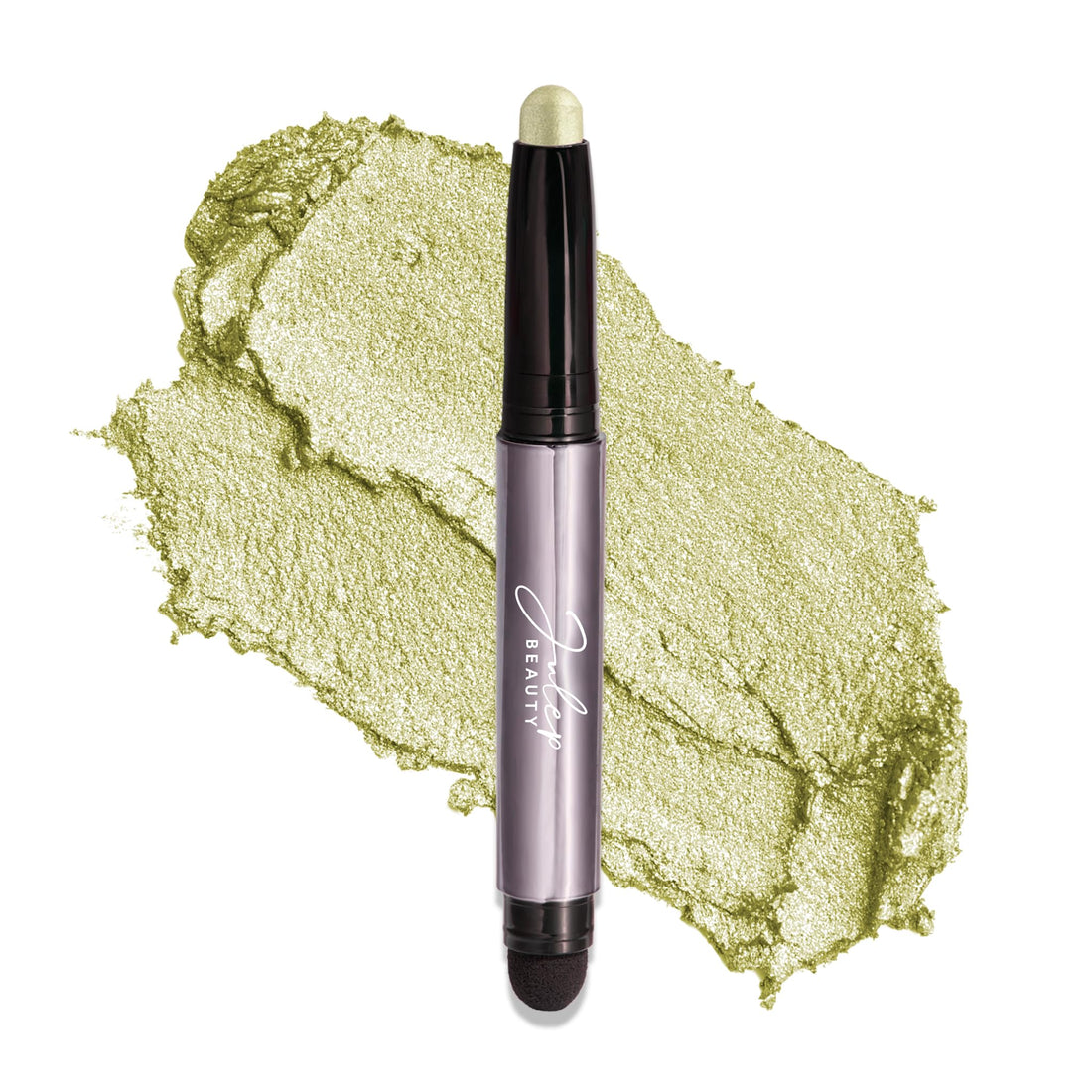 Julep Eyeshadow 101 Crème-to-Powder Waterproof Eyeshadow Stick – Meadow Shimmer – Long-Lasting, Crease-Proof, Earthy Green