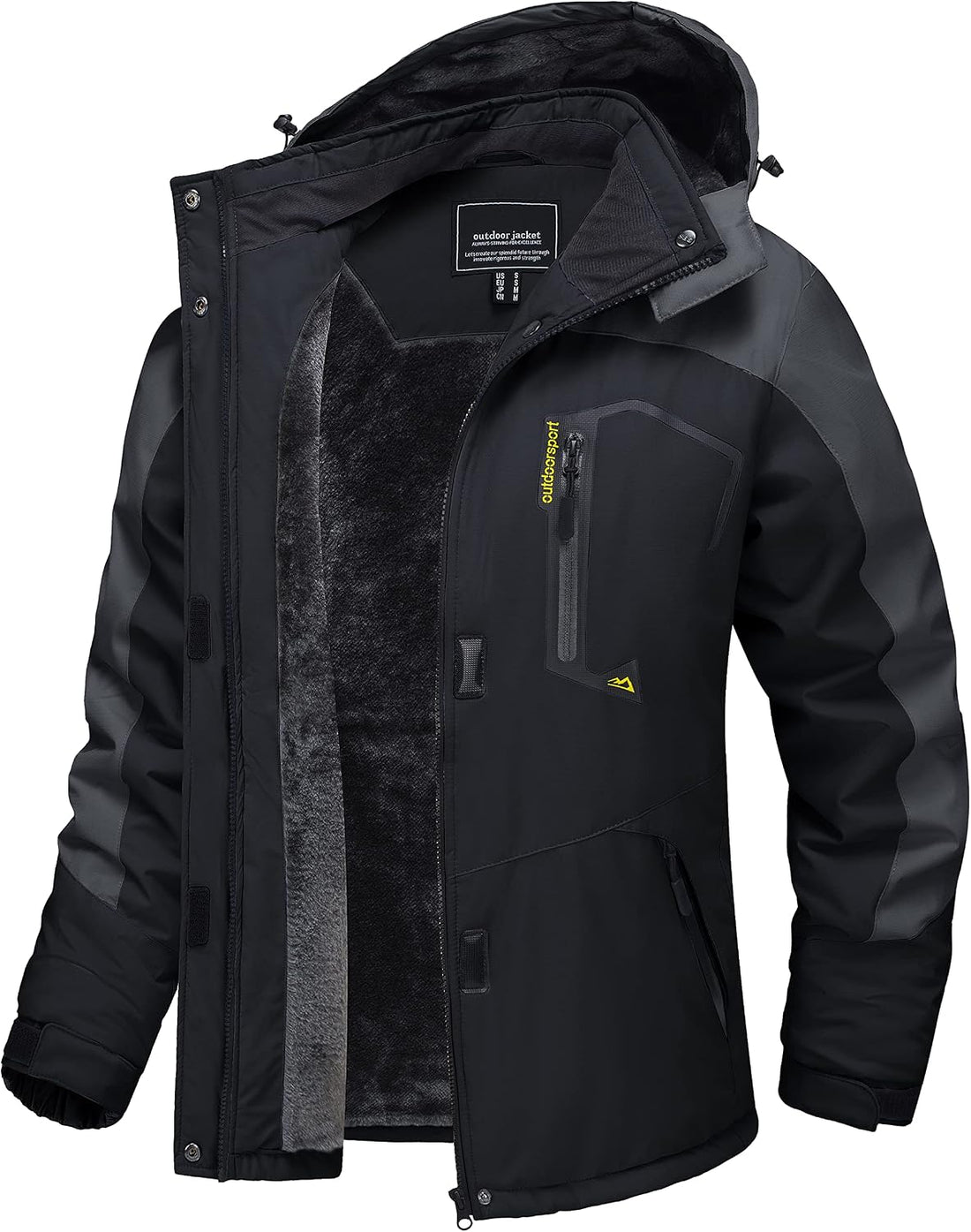 TACVASEN Women's Winter Coats Waterproof Snow Ski Jacket Warm Fleece