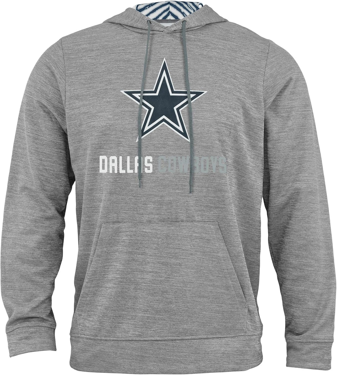 Zubaz Official NFL Hoodie with Logo and Colorful Hood Designs (Small - 5XL)