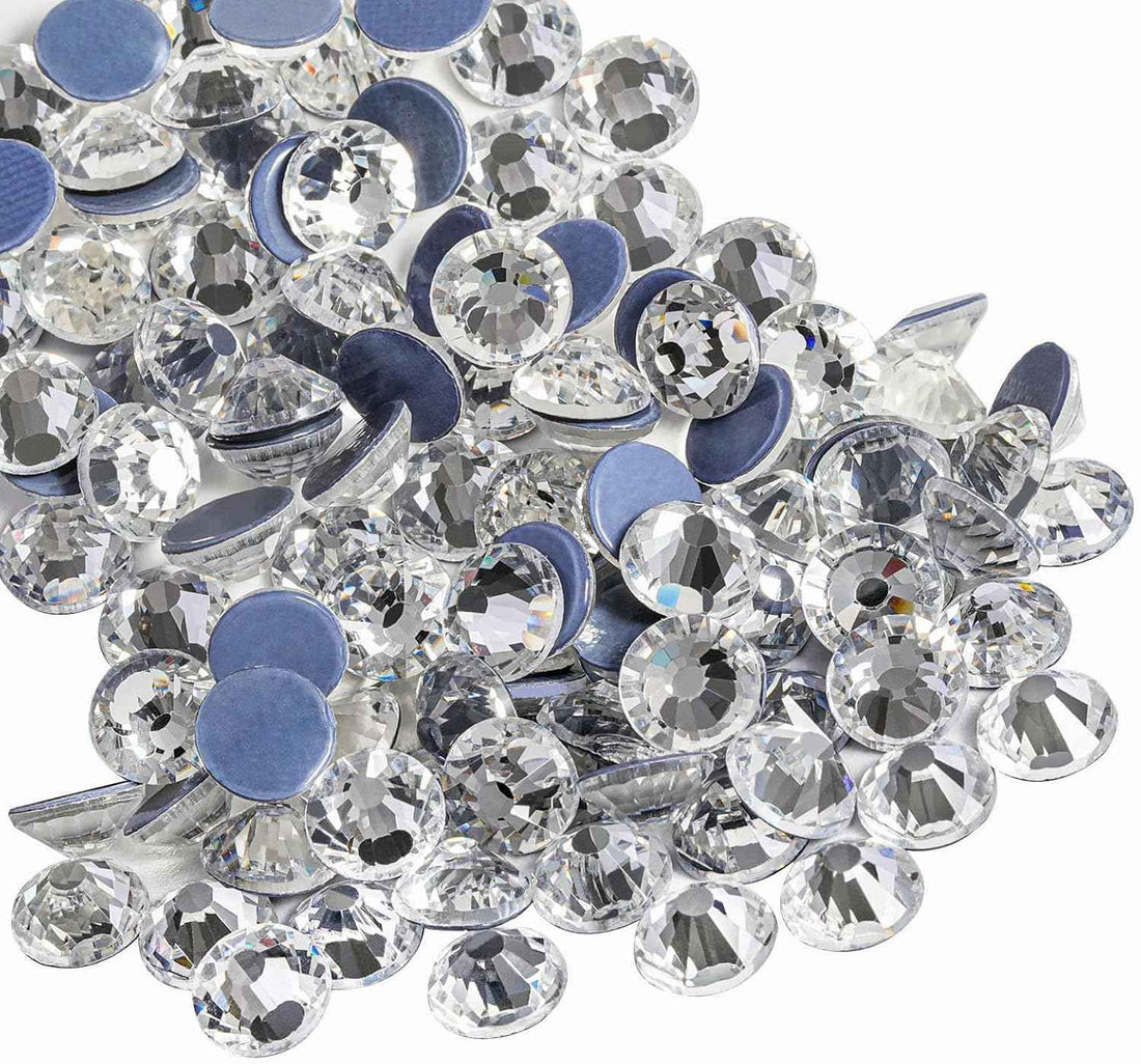 Beadsland Hotfix Rhinestones, Crystal, SS20, 1440pcs