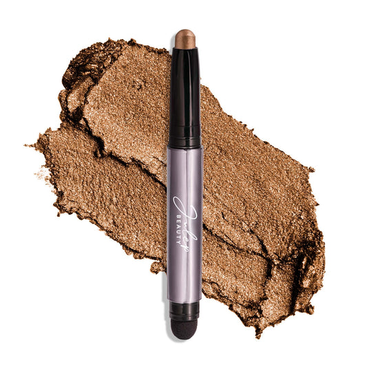 Julep Eyeshadow 101 Crème-to-Powder Waterproof Eyeshadow Stick – Bronze Shimmer – Long-Lasting, Crease-Proof, Luminous Honey Brown Shimmer Eyeshadow with Built-in Smudger - PCTechSupply.com