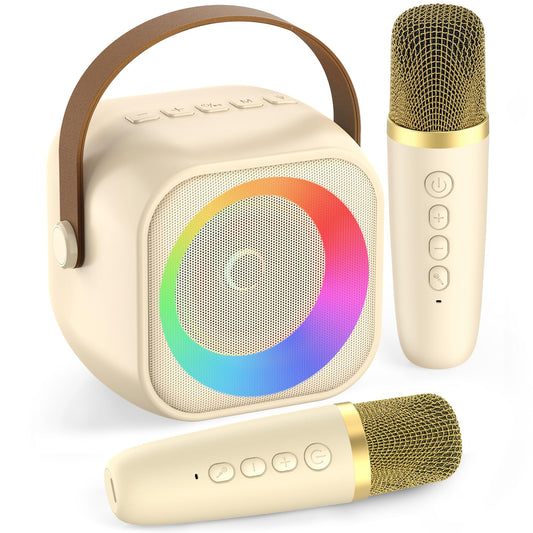 Karaoke Machine for Kids, Karaoke Gifts for Girls Ages 4, 5, 6, 7, 8, 9, 10, 12 +Year Old Birthday Party, 4-12 Years Old