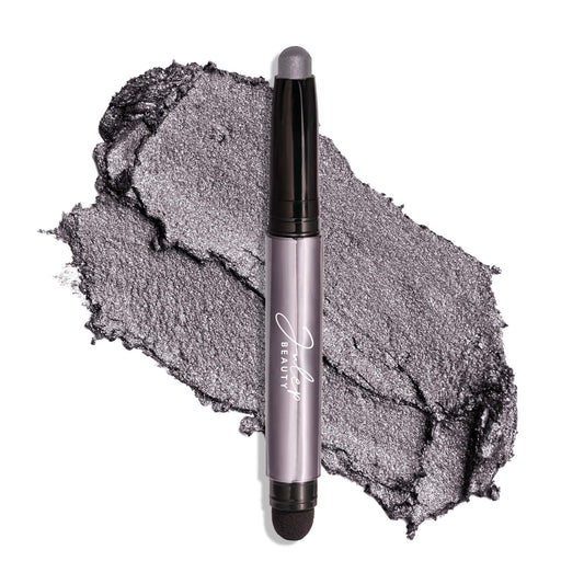 Julep Eyeshadow 101 Crème to Powder Waterproof Eyeshadow Stick, Smoky Grey Shimmer Beauty by Julep