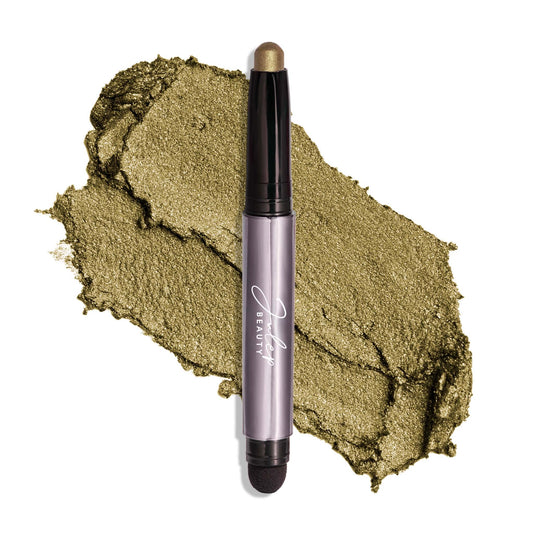 Julep Eyeshadow 101 Crème to Powder Waterproof Eyeshadow Stick, Khaki Green Shimmer Beauty by Julep