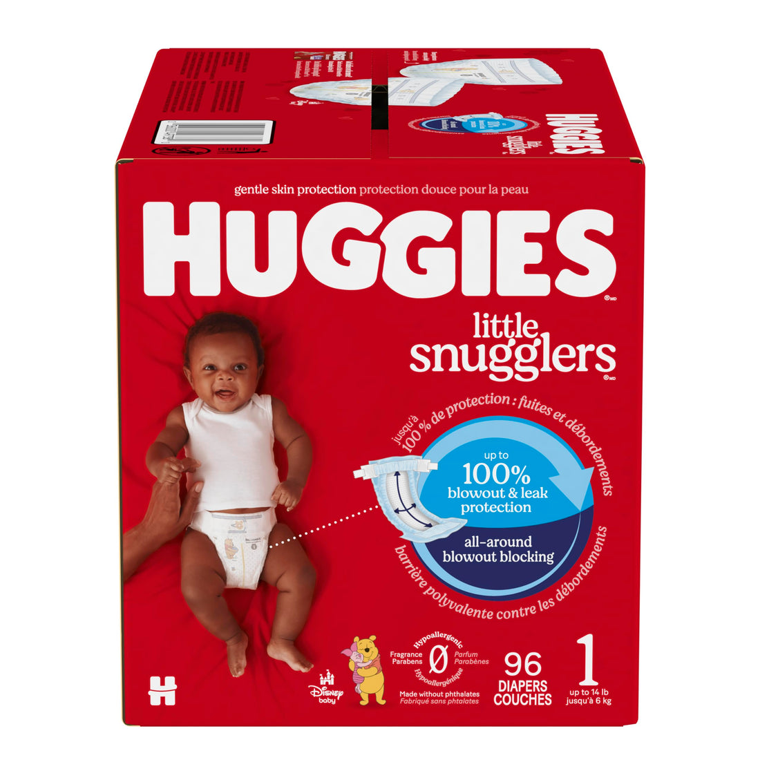 Huggies Little Snugglers Diapers, Size 1 - PCTechSupply.com