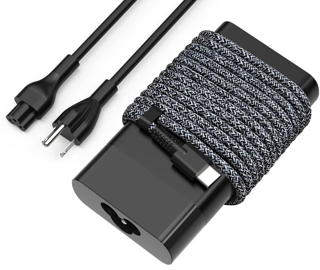 New Slim HP 65W USB C Laptop Charger AC Adapter Replacement for HP Spectre X360,Spectre,Elitebook