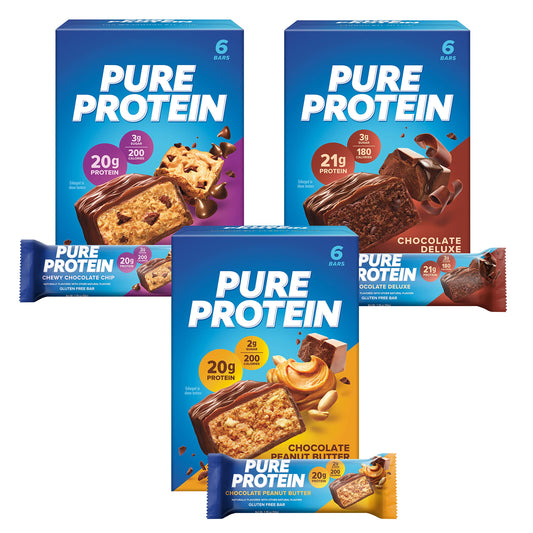 Pure Protein Bars Chocolate Variety Pack (18 ct) - PCTechSupply.com