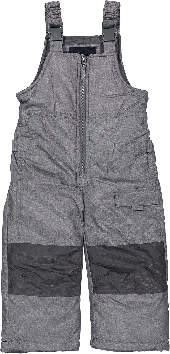 London Fog Boys' Classic Heavyweight Snow Bib Ski Pant Winter Snowsuit