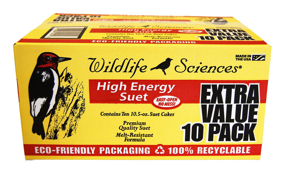 Wildlife Sciences High Energy Suet Cake 10 Pack - PCTechSupply.com