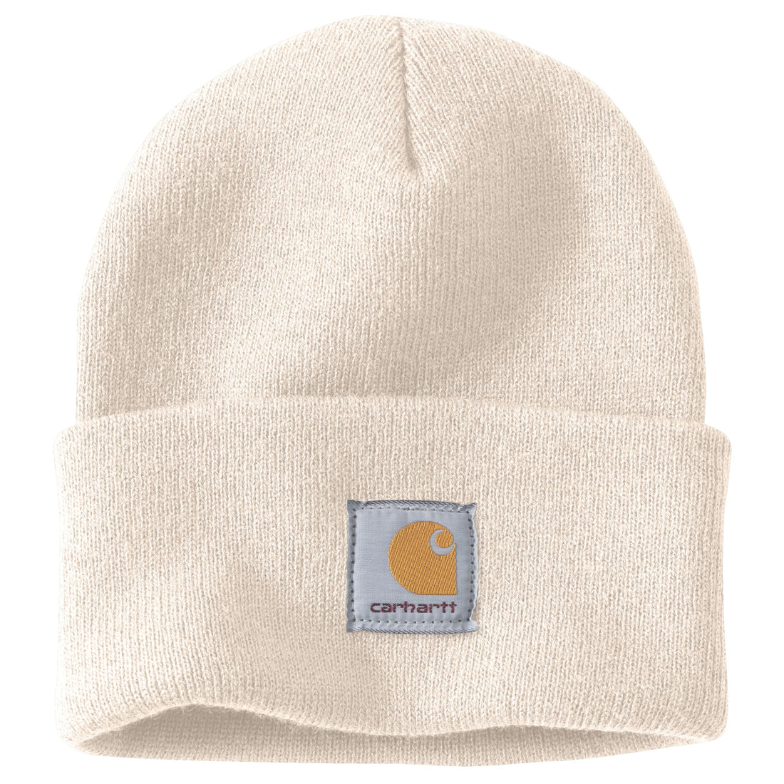 Carhartt Men's Knit Cuffed Beanie, Deep Winter White, One Size Apparel by Carhartt