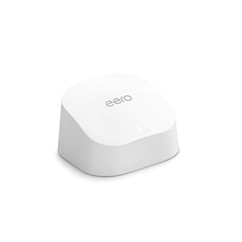 Amazon eero 6 mesh wifi extender - Add up to 1,500 sq. ft. of Wi-Fi 6 coverage to your existing eero mesh wifi network