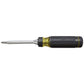 Klein Tools 32305 Multi-bit Ratcheting Screwdriver, 15-in-1 Tool with Phillips, Slotted, Square, Torx and Combo Bits and 1/4-Inch Nut Driver