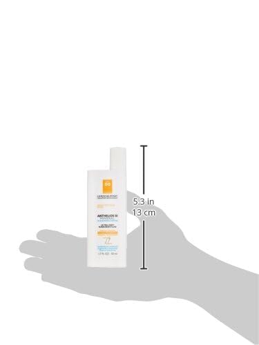 La Roche-Posay Anthelios Mineral Ultra-Light Face Sunscreen SPF 50, Zinc Oxide Sunscreen for Face, 100% Mineral Sunblock, Oil Free Sunscreen for Sensitive Skin, Daily Sun Protection